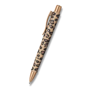 Faber-Castell Poly Ball XB Leopard Editon golyóstoll - barna